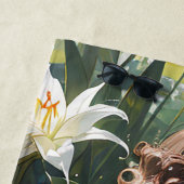 Serviette De Plage Cute anime girl Beach Towel (En situation)