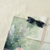 Serviette De Plage Cute Bubbly Kitten Temps de bain (En situation)