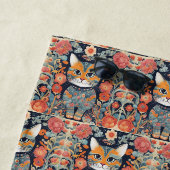Serviette De Plage Cute chat (En situation)