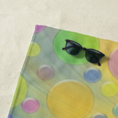 Serviette De Plage Cute chaton - abstrait (En situation)