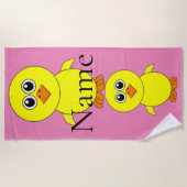 Serviette De Plage Cute Chick Thunder_Cove (Devant)
