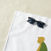 Serviette De Plage Cute Dinosaur Paire Thunder_Cove (En situation)