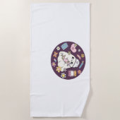 Serviette De Plage Cute Infirmière Halloween T-Shirt surdimensionné (Devant)