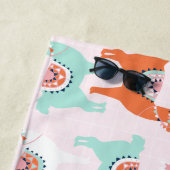 Serviette de plage Cute Llama (En situation)
