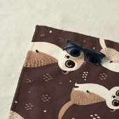 Serviette De Plage Cute Meerkat Motif (En situation)