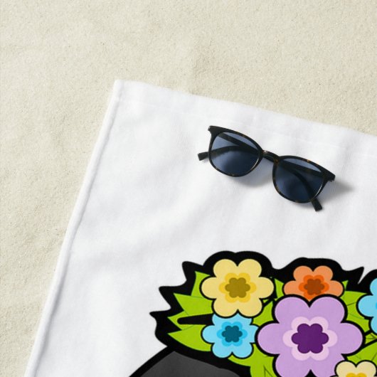 Serviette De Plage Cute Penguin (En situation)