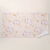 Serviette De Plage Cute Princess Cat Wearing Crown (Devant)