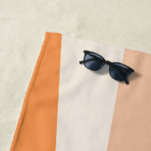 Serviette De Plage Cute Retro Boho Sunshine (En situation)