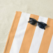 Serviette De Plage Cute Tropical Island Beach Dachshund (noir & bronz (En situation)