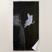 Serviette De Plage Cygne trompette (Devant)