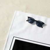 Serviette De Plage Cygnes dans l'amour (En situation)