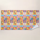 Serviette De Plage DAFFY DUCK™ & TWEETY™ - Pride Pattern (Devant)