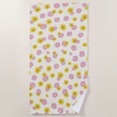 Serviette de plage Daisy (Devant)
