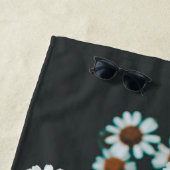 Serviette De Plage Daisy Daisies Floral (En situation)