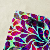 Serviette De Plage Damas coloré oriental (En situation)
