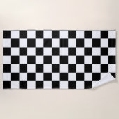 Serviette De Plage Damier (Devant)