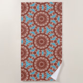 Serviette De Plage Dan Flashes Maximalist Beach Towel (Devant)