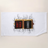 Serviette De Plage Dance Traffic Signal Beach Towque (Devant)