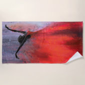 Serviette De Plage Dancing Lady Beach Towel (Devant)