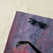 Serviette De Plage Dancing Lady Beach Towel (En situation)