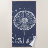 Serviette De Plage Dandelion (Devant)