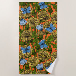 Serviette De Plage Dandelion medow