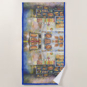 Serviette De Plage Dangereusement près du plaisir (Devant)