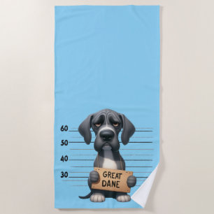 Serviette De Plage Danois géant coquin