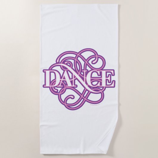 Serviette De Plage Danse (Devant)