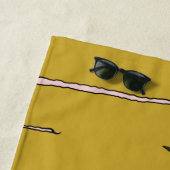 Serviette De Plage Danse des hirondelles (En situation)