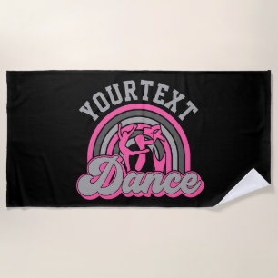 Serviette De Plage Danseur de ballet AJOUTER DU TEXTE Danse classique