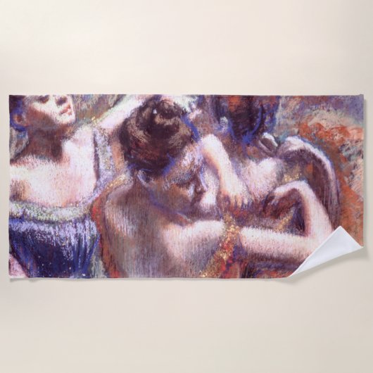Serviette De Plage Danseurs 1899 Edgar Degas (Devant)
