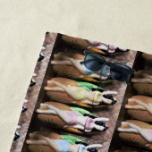 Serviette De Plage Danseurs Hawaiian Hula Thunder_Cove (En situation)