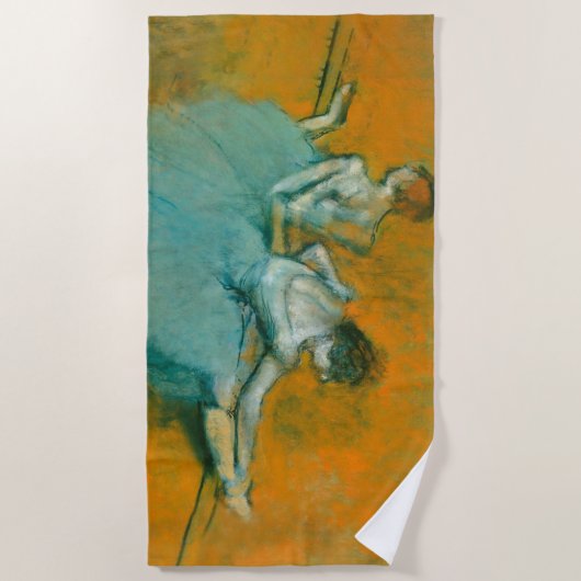 Serviette De Plage Danseuses au Bar Ballet (Devant)