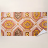 Serviette de plage d'architecture hongroise (Devant)