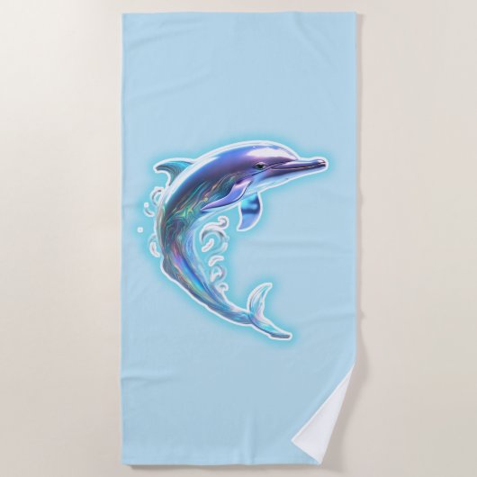 Serviette De Plage Dauphin (Devant)