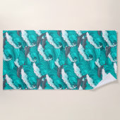 Serviette De Plage Dauphin (Devant)