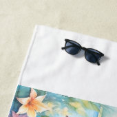 Serviette De Plage Dauphin (En situation)