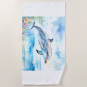 Serviette De Plage Dauphin (Devant)