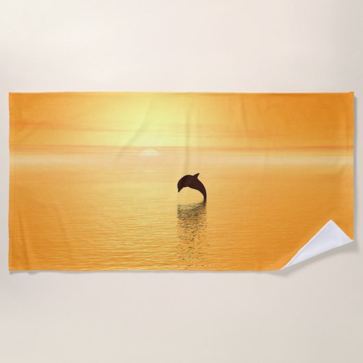 Serviette De Plage Dauphin (Devant)