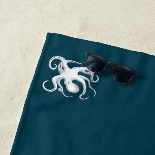 Serviette De Plage Dauphin de natation (En situation)