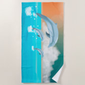 Serviette De Plage Dauphins (Devant)