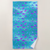 Serviette De Plage Dauphins (Devant)