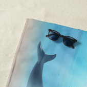 Serviette De Plage Dauphins réalistes Personnalisés (En situation)