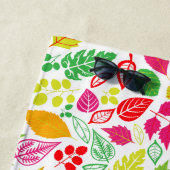 Serviette de plage d'automne lunaire (En situation)