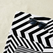 Serviette De Plage Dazzle Camouflage (En situation)