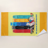 Serviette De Plage DC League of Super-Pets Metropolis Towers (Devant)