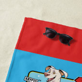 Serviette De Plage DC League of Super-Pets Panels (En situation)
