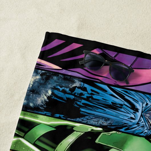 Serviette De Plage DC Pride Comic Cover 2022 (En situation)