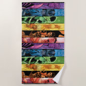 Serviette De Plage DC Pride Comic Cover 2022 (Devant)